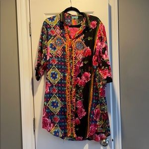 Colorful Beach Cover-Up